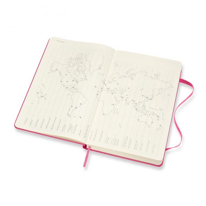 Moleskine Daily Pink Hard Large 2022